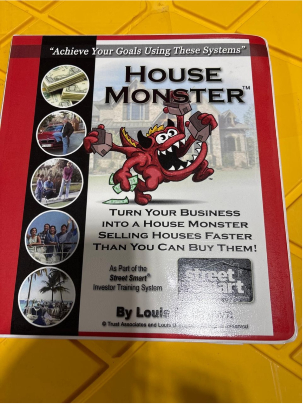 Street Smart House Monster Real Estate Training Binder, #E48